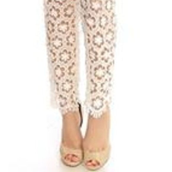 Crochet Lace Pant - Picture 3 of 4